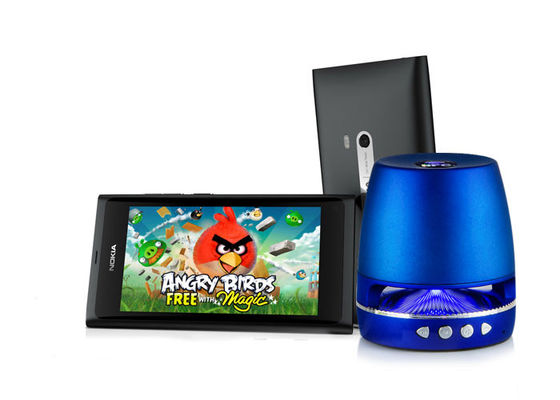 Computer Hands Free Rechargeable Bluetooth Speaker With FM Radio / TF Card
