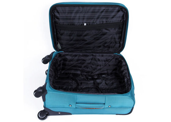 Expandable 1680D polyester soft 4 wheel EVA trolley case luggage sets for girls