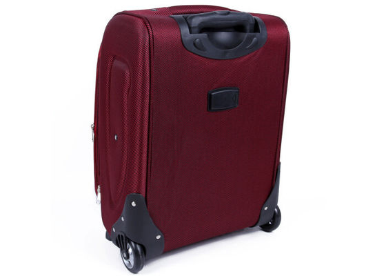 Build in telescopic aluminum trolley EVA travel case womens luggage sets with 160D lining