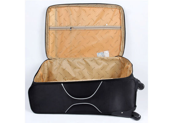 1680D le polyester 190T rayant le bagage de PCs de l'affaire 3 de chariot à EVA a placé avec et sac de maille à l'intérieur