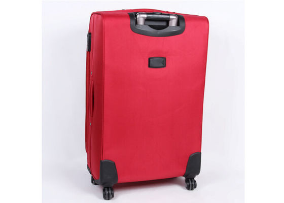 Petit 20 bagage de roue de la valise 4 de pouce construit dans la case de tri croisée de courroies et d'identification sur le panneau arrière