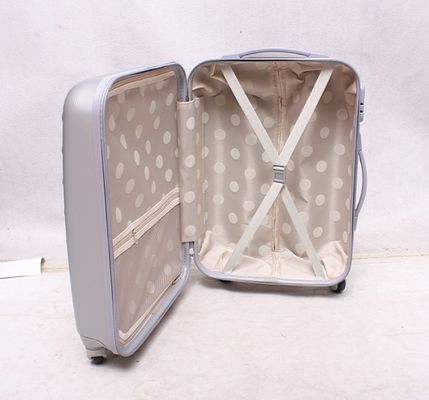 china supply 3 piece set ABS luggage stocklot travel bag, suitcase , trolley bag
