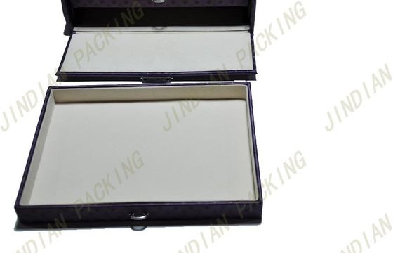 Antique Pu Leather Jewelry Boxes, 4 Layers Fancy Cardboard Jewelry Storage Box