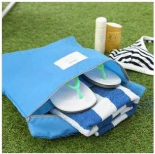 Waterproof Ashop travel portable handheld receive bag sorting clothes shoes bag 4 color