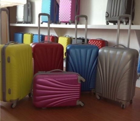 China suministra el bolso del viaje del stocklot del equipaje de 3 ABS del juego de piezas, maleta, bolso de la carretilla